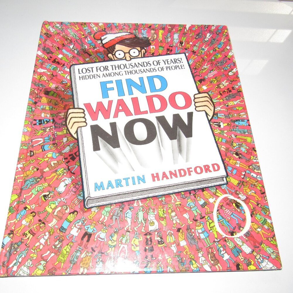 Vintage Find Waldo Now Hardcover Puzzle Book • Martin Handford • Little, Brown